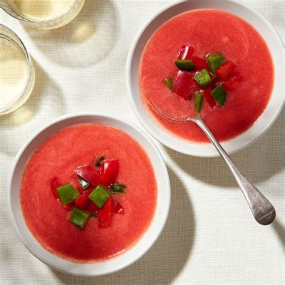  Gazpacho Andalusian - Ein kalter Genuss für warme Tage mit erfrischend-würzigem Flair